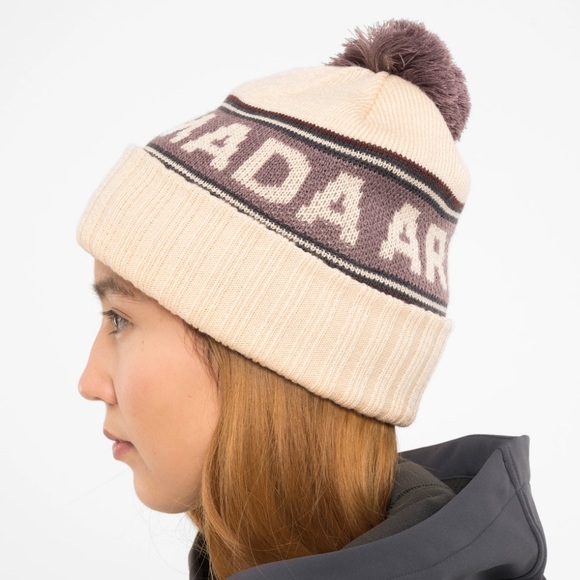 NWT Armada Natural, Moonscape, & Sassafrass Jacquard Knit Pom Beanie - Picture 2 of 11